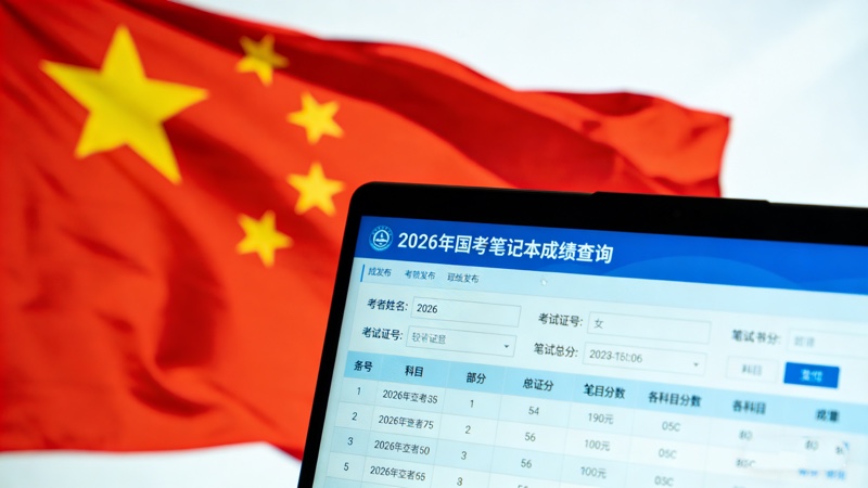 2026年国考笔试成绩刚刚发布！